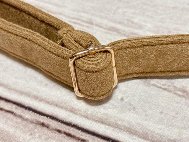 ショルダーストラップは長さ調整可能!