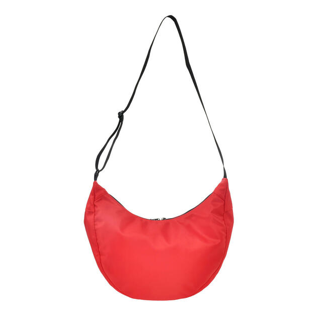 ミッキー ショルダーバッグ カラビナ付き ハーフムーン レッド パラコード Casual Bag 4,000円