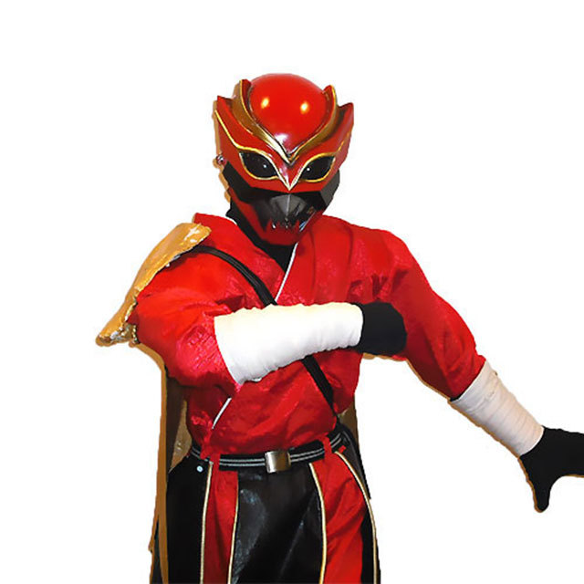 名前も見た目も面白い「ローカルヒーロー」和歌山・超烏人ガイナ