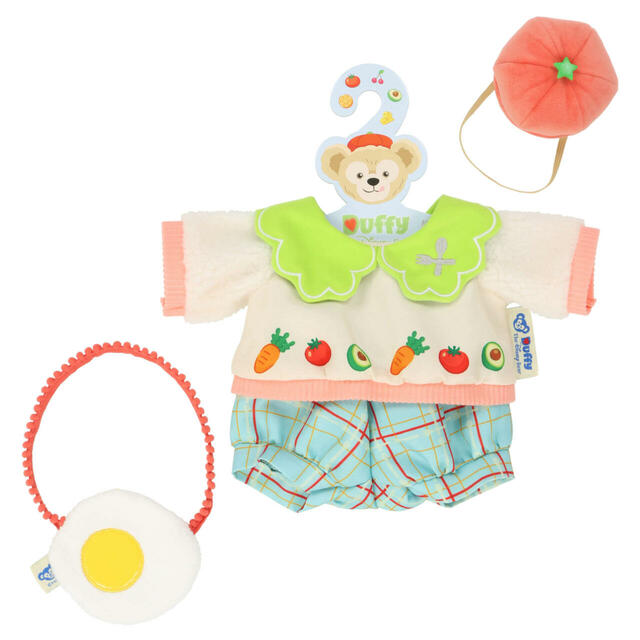 ぬいぐるみコスチューム 5,900円｜東京ディズニーシー「ダッフィー＆フレンズ・ワンダフルキッチン」スペシャルグッズ｜発売日：2025年1月15日（水）