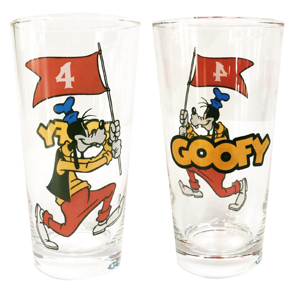 NOSTALGICA(ノスタルジカ)シリーズ/フラッググラス（グーフィー）1,500円