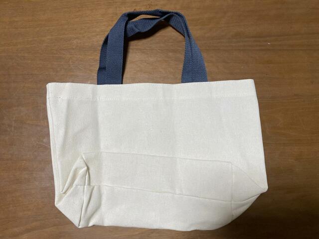 【リンネル2023年5月号　SNOOPY/LOGOS[スヌーピー／ロゴス]便利サイズの保冷巾着＆トートバッグ】トートバッグ裏面はデザインなし