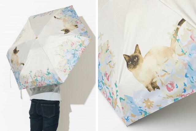 03.Ivory[003]【Jubilee 折り畳み傘 晴れ雨兼用 2,420円（税込）】