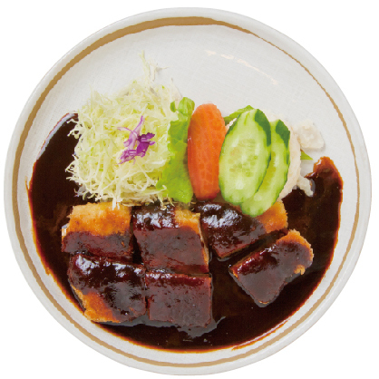 とんかつオゼキ 本店　味噌とんかつ　1400円（定食1700円）
