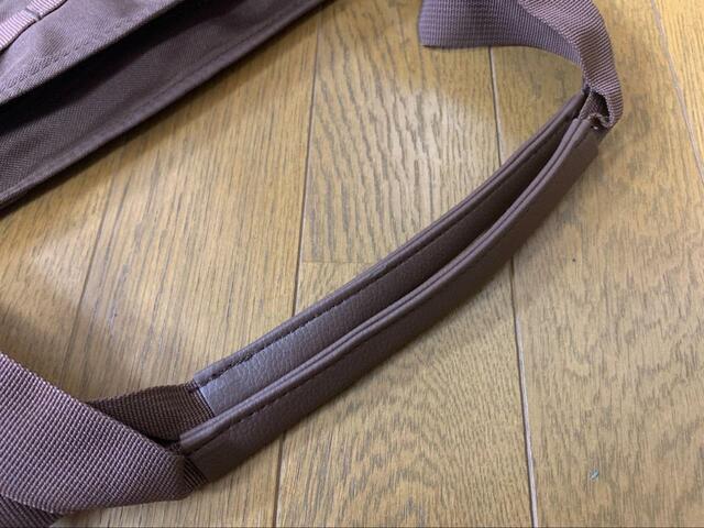 【ワークマン　ジョイントトートバッグ】布が巻かれたやさしい質感の持ち手