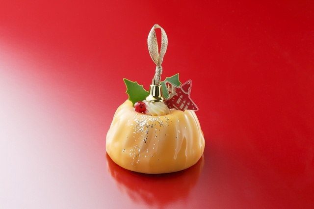 クロンヌ・ドゥ・ノエル＜オレンジとホワイトチョコレートのムース＞