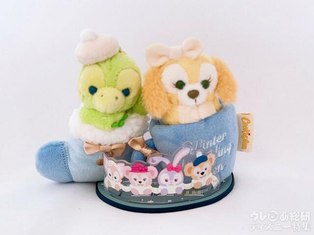 「 ダッフィー＆フレンズのウィンター・トゥインクリング・タウン」スーベニアコースター使用例