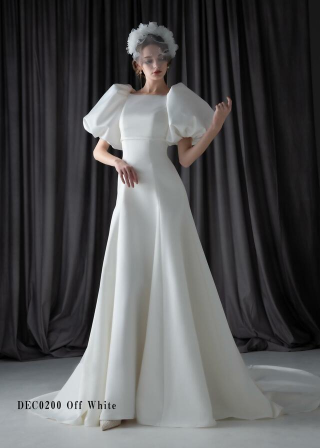 「Clef a décor-クレアデコール」新作ウェディングドレス DEC0200_Offwhite