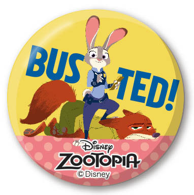 ズートピア ポリカバッジ イエロー