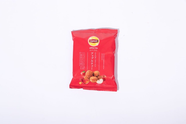 【リプトン×3COINS】「ボールドーナツ（アップル）」アップルティーの香りが弾ける幸せなお味