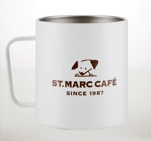 サンマルクカフェ「25th Anniversary 真空断熱タンブラーBOOK White」