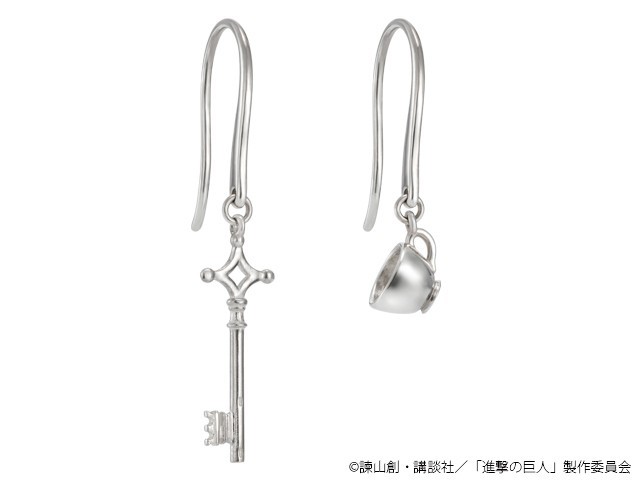 進撃の巨人×U-TREASURE」コラボアクセサリー発売決定、リヴァイの