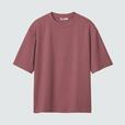 エアリズムコットンオーバーサイズTシャツ（5分袖）¥1,990→¥1,290｜ユニクロ「40周年感謝祭」