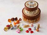 「カファレル チョコレートブッフェ２段ケーキ缶」＜22粒 5,832円／カファレル（グランスタ東京）＞【GRANSTA VALENTINE’s DAY 2024】