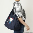 【ハローキティ】「リッチな刺繍のトートバッグ SUPK-01」約W51/40×H30.5×D18cm　6,490円