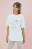 【ハローキティ×FOREVER 21】「【ハローキティ50周年】プリントTシャツ」¥3,990