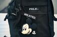 【MILKFED.】ミッキー リュックサック・バックパック 32L チャーム・ポーチ・カラビナ付き 16,500円