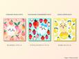 『CHIIKAWA PEACH DOTS(ちいかわピーチドット)』　『HACHIWARE STRAWBERRY DOTS(ハチワレストロベリードット)』　『USAGI LEMON DOTS(うさぎレモンドット)』