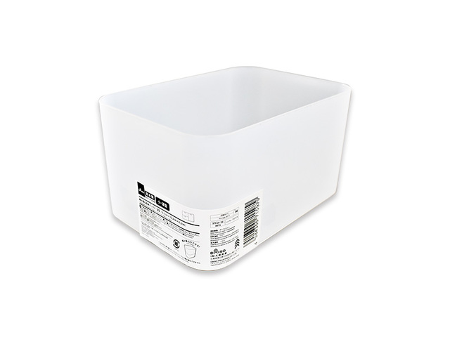 【DAISO収納グッズランキング 第1位】「積み重ね収納ボックス（深型、10.7cm×15.2cm×8.3cm）」110円（税込）