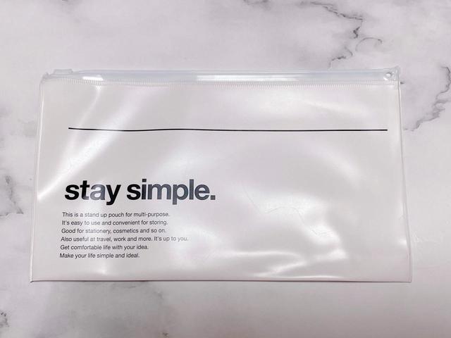 【キャンドゥ（キャンドゥ）×LOVEHOME】マチ付きスライダーケース