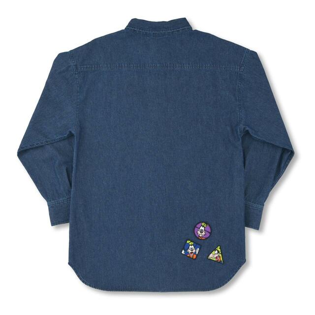 グーフィー 長袖シャツ デニム ブルー GOOFY FASHION 2026 8,800円