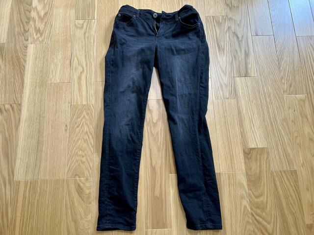 【ファッションセンターしまむら レディース スキニーデニムパンツ】洗濯後に履いてみるとシワは気になりませんでした