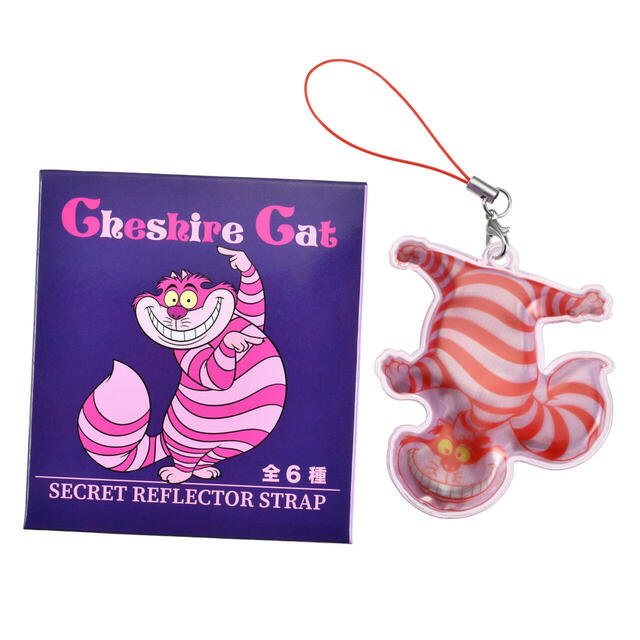 チェシャ猫 シークレットストラップ リフレクター ライトアップ CHESHIRE CAT 700円