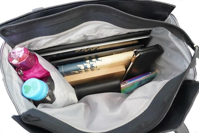 マチが広いメインの収納