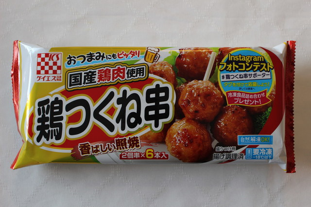 『国産鶏　鶏つくね串（照焼）』