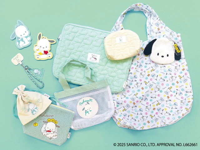 【ITS'DEMO×ポチャッコ】「大人が使える」「大人かわいい」をコンセプトに、アパレルから雑貨まで17型を展開♪