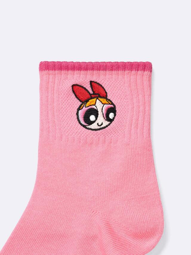 ソックス ¥390｜GU「パワーパフ ガールズ」コレクション