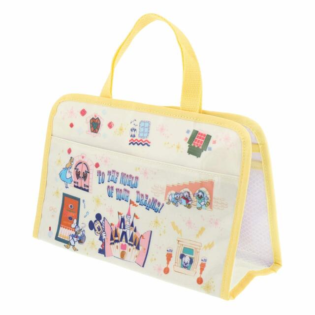 スパバッグ 1,900円|東京ディズニーリゾート内の窓やドアがデザインされたグッズ|販売店舗:東京ディズニーランド「ホームストア」、東京ディズニーシー「エンポーリオ」|発売日:2023年10月12日(木)