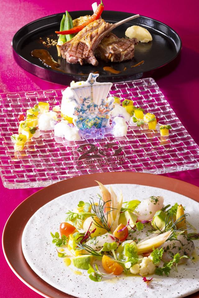 「エンパイア・グリル」“東京ディズニーシー20周年：タイム・トゥ・シャイン！”グランドフィナーレ・エンパイア・グリル・ディナー