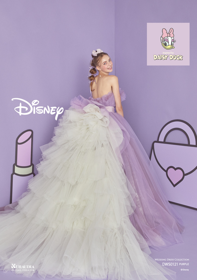 クラウディア「ディズニーウェディングドレス」10thコレクション