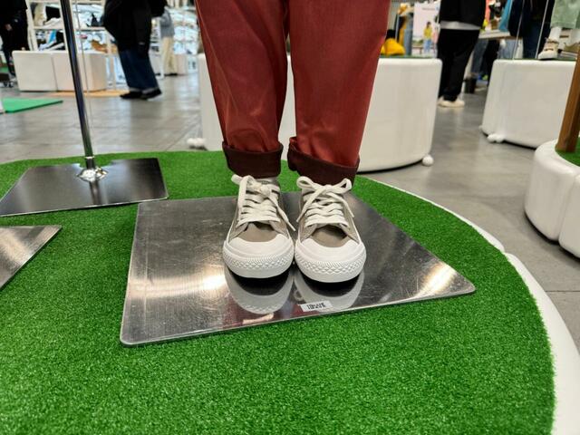 【ワークマン 子供用スニーカー】長時間歩き回っても疲れにくそうです