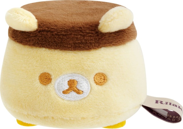 【リラックマ「すてきなお家」シリーズ】「てのりぬいぐるみ」1,650円　プリン机