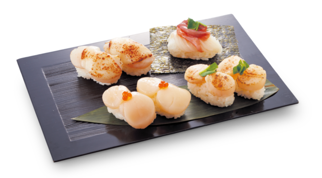 「北海道産食材を楽しむ特別寿司を4種類」<期間:2026年5月21日~7月8日>【和食さとに「初夏の北海道フェアメニュー」が登場!北海道産食材をたっぷり使用したメニューが120分間食べ放題!】