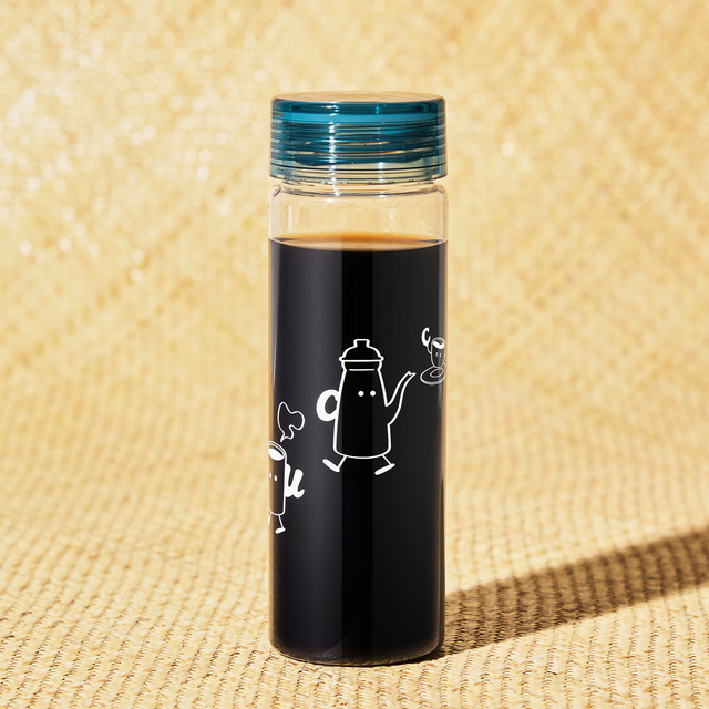 非売品の、UCCオリジナルキャラクターデザイン クリアキャップボトル【UCC夏の福袋】※画像はイメージ