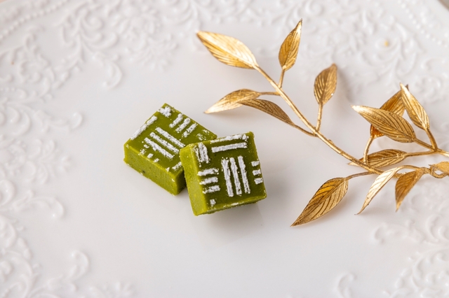 「抹茶生チョコ」<期間:2025年11月6日~12月29日>【【ヒルトン名古屋】贅沢なクリスマススイーツビュッフェ「Holiday Jewel Box」で“ホリデーシーズン”をより華やかに♪】
