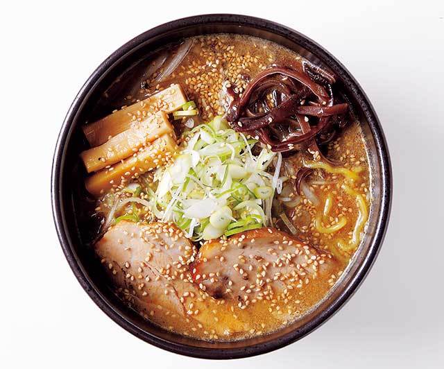 吉山商店 手稲店（手稲区） 焙煎ごまみそらーめん 780円（味噌）