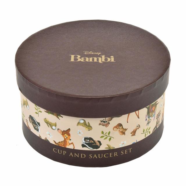 バンビ、とんすけ、フラワー ティーカップ Bambi 80years 2,860円