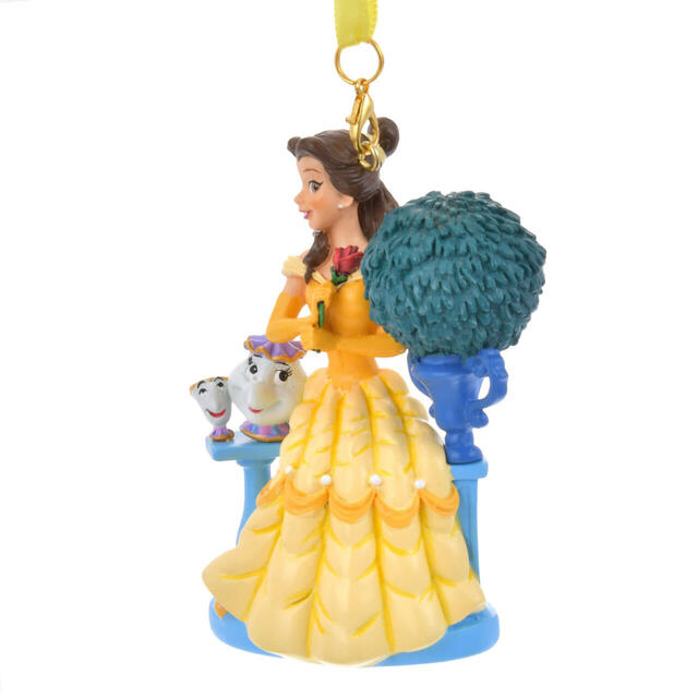 ベル、ポット夫人とチップ オーナメント Disney Ornament 2,200円