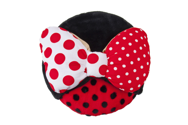 クッション 2,300円｜縦約35×横約36cm｜東京ディズニーランド「ベリー・ベリー・ミニー！」スペシャルグッズ｜販売店舗「グランドエンポーリアム」