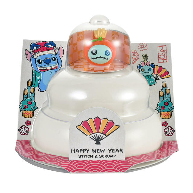 スティッチ＆スクランプ 鏡餅 NEW YEAR STITCH 2026 950円