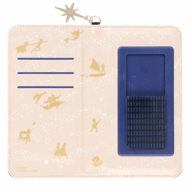 スマートフォンケース 3,800円|サイズ:縦約17×横約9cm、各種スマートフォン対応【最大対応サイズ】縦158×横78×厚み11mm|販売店舗:東京ディズニーシー「エンポーリオ」|ビリーヴ!~シー・オブ・ドリームス~の世界観がデザインされたグッズ