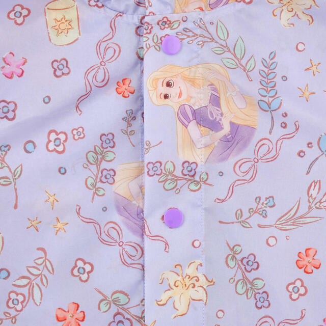 【キッズ用】ラプンツェル＆パスカル キッズ用レインコート リフレクター バッグ入り ロマンティックプリンセス RAINY DAY 3,300円