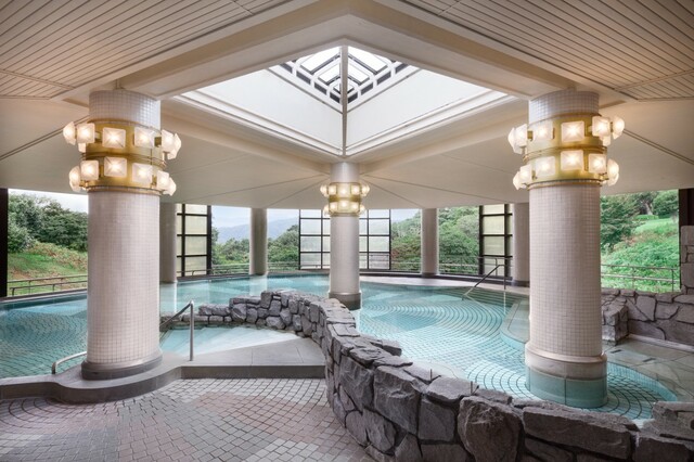 【伊豆マリオットホテル修善寺】温泉スパ（水着着用ゾーン）