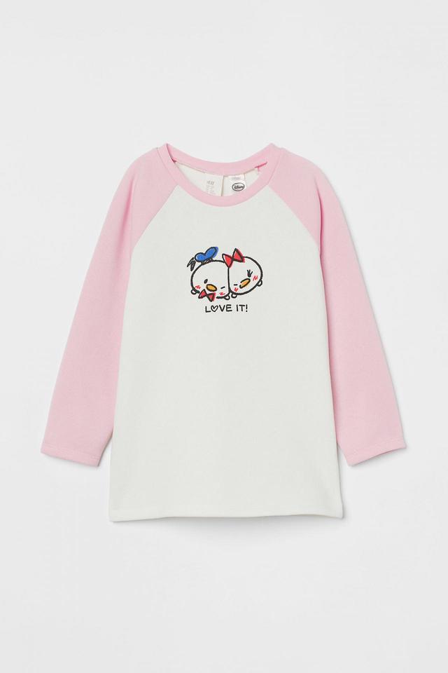 プリントスウェットシャツ¥1,499