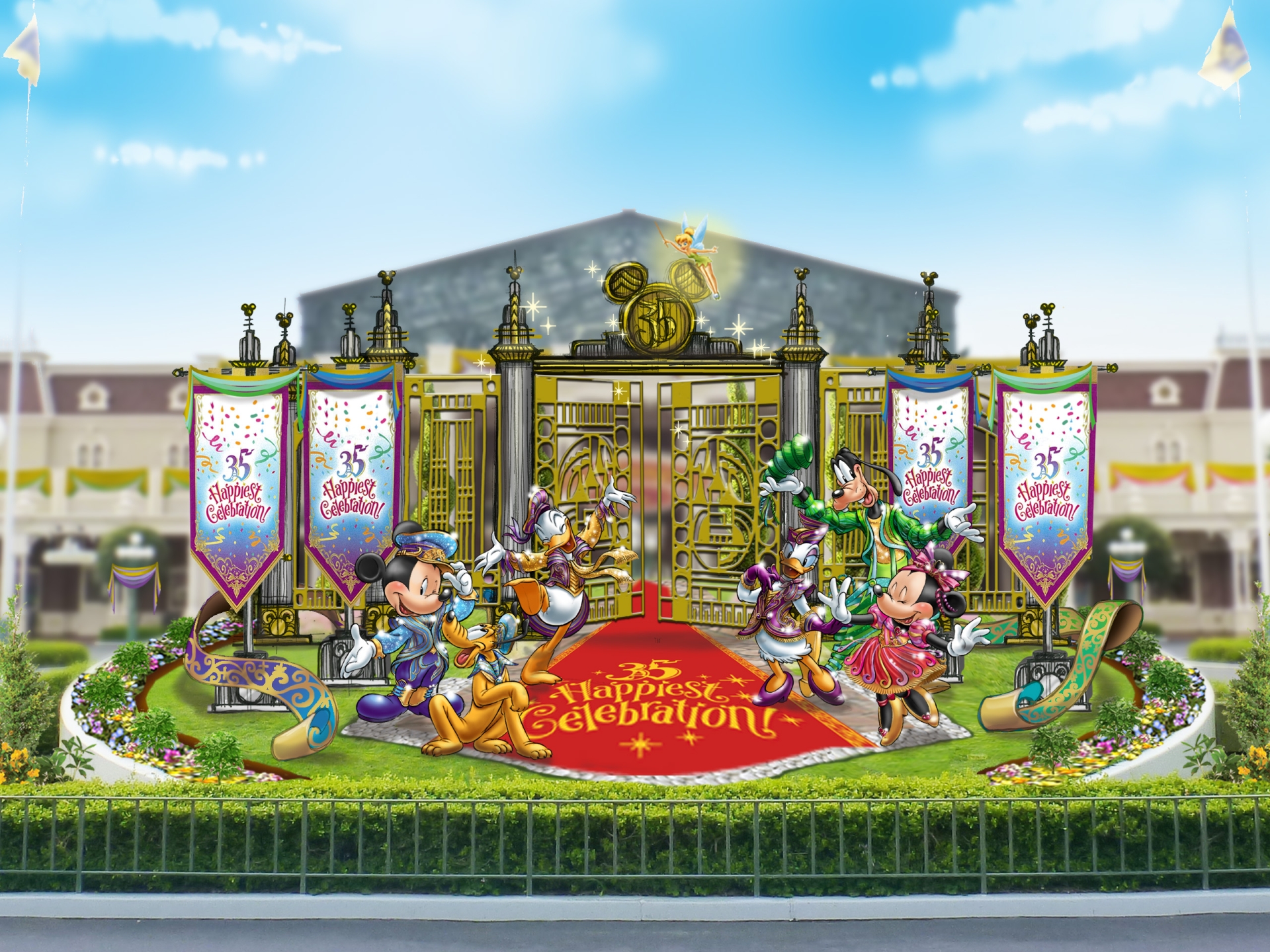 Tdr あなたの街にミッキーがやって来る 全国約都市のお祭りで東京ディズニーリゾート35周年スペシャルパレード開催 写真 13 60 ディズニー特集 ウレぴあ総研