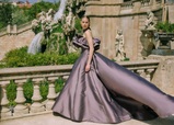 クラウディア｜「ST（サチコツツイ）」新作ウェディングドレス｜STB0009_Grayishpurple